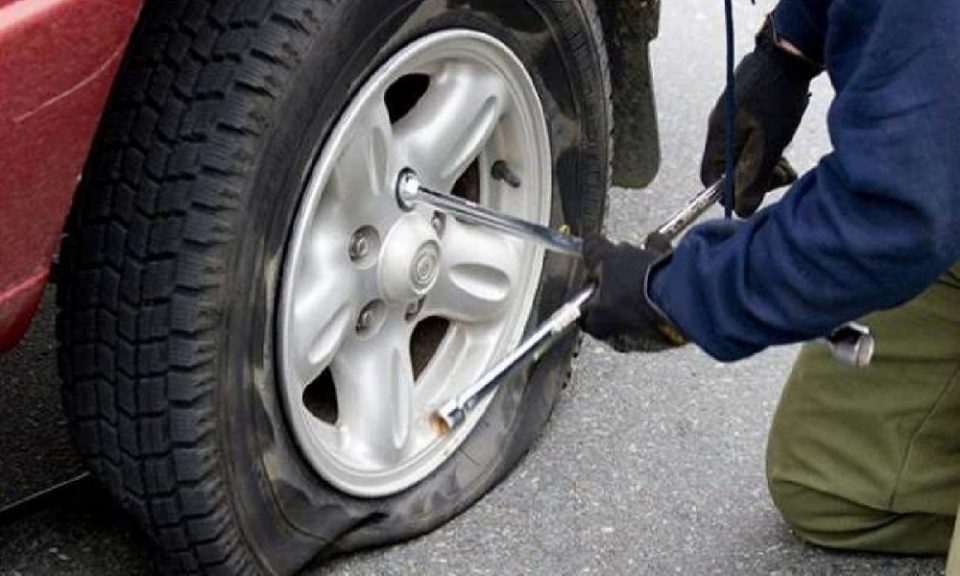 Repair a Punctured Tire